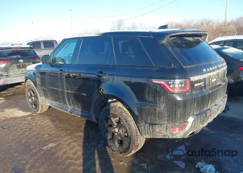 2020 Land Rover Range Rover Sport Hse Mhev из США, поврежденный, VIN SALWR2SU1LA729658